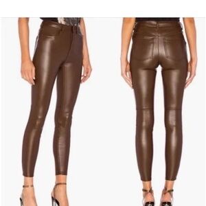 Free People faux leather